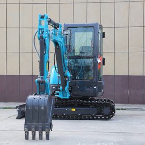 Mini Excavator Listrik Mini Crawler Excavator Hidrolik Dapat Berputar 360 Derajat Excavator Crawler Tambang Batubara untuk Dijual - Product Image 6