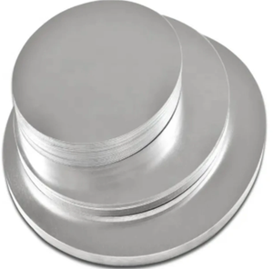 Plaque en aluminium plaquée sur mesure, <span class=keywords><strong>disque</strong></span> rond, cercle en aluminium vierge - Product Image 2
