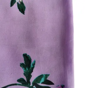 New Custom Woven Rayon Print Fabric For Women Dress