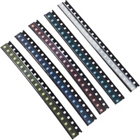 Kit LED SMD 0805 Rouge/Vert/Bleu/Blanc Super Lumineux Mini Diodes LED 0,08x0,05 Pouces 0,06W 120-150mcd Chine