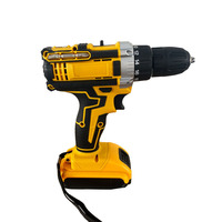 Home Repair Tool Set Portable Battery Powered Cordless Drill Multifunction Electric Impact Drill Wireless Power Screwdriver Kits