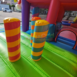 Kids outdoor party jumping <b>bounce</b> house combo slide castillo hinchable inflatable unicorn bouncy <b>castle</b> - Product Image 6
