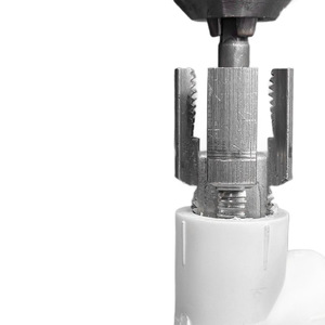 Broca abridora de roscas internas y externas integrada de 4 y 6 puntas PP RP PE universal para tuberías de agua - Product Image 1