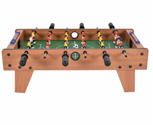 Mesa de Futbolín de Madera Miniatura, Portátil, de Operación Manual, Juguete de Fútbol de Mesa para Niños, Familia, Fiestas en Interiores, Entretenimiento - Product Image 1