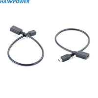 Cable adaptador macho a Micro USB tipo C hembra, convertidor Mini USB a tipo C, venta al por mayor