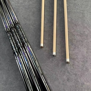 Handmade 1/2 mảnh trục chất lượng cao cấp Maple gỗ Snooker & bi-a hồ bơi <span class=keywords><strong>Cue</strong></span> 12.5mm tip mở rộng chất lượng cao tùy chỉnh - Product Image 2