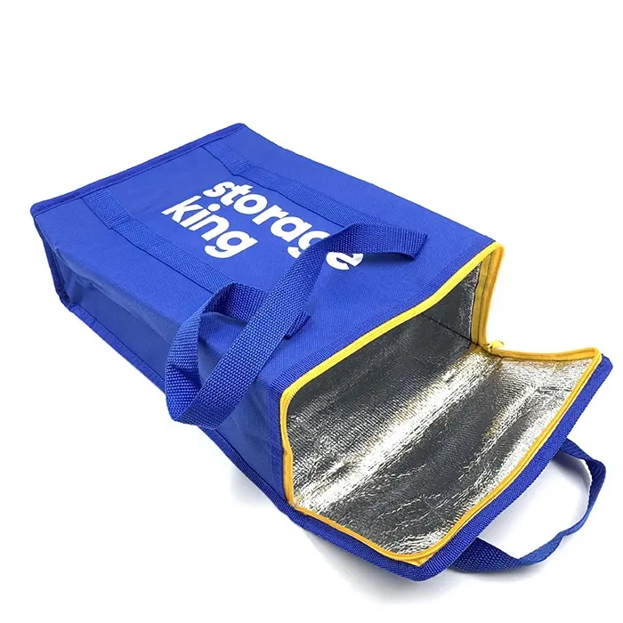 Wholesale Eco-friendly Insulated Lunch Bag Customized Durable Non Woven Cooler bags