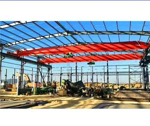 15T 이동식 상단 싱글 빔 브리지 크레인(리모컨 전동 호이스트 포함) - Product Image 5