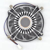 Ventilateur de refroidissement CPU SUMOND tout-en-un, cœur en cuivre, ultra fin, petit châssis, radiateur spécial, nouveau 1u Intel LGA 1700 broches, spécial CPU