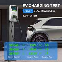 Cargador para Vehículos Eléctricos de 11kW 22kW Trifásico Tipo 2 IP65 para Soluciones de Estaciones de Carga y Lugares de Trabajo en Toda Europa para Renault