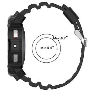 Ensemble de bracelets de rechange en silicone pour montre 40mm 44mm, design Sport Loop, boucle à dégagement rapide, vente en gros - Product Image 3