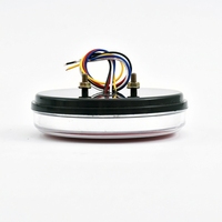 Feu arrière LED rond pour camion 12-24V, lampe de signalisation latérale à défilement pour remorque (remplacement)
