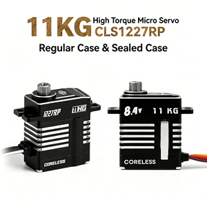 Flashobby Nuevo Servo Digital Micro RC CLS1227RP-B con Engranajes Metálicos HV de Alto Torque 11KG 0.074Seg para SCX24 AX24 <span class=keywords><strong>1</strong></span>/<span class=keywords><strong>24</strong></span> RC <span class=keywords><strong>Crawler</strong></span> - Product Image 1