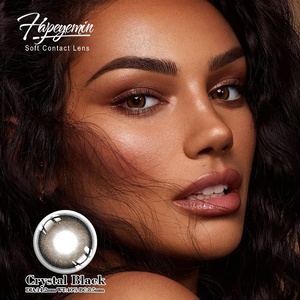 Haipurecon Meilleur vendeur mondial <span class=keywords><strong>Lentilles</strong></span> <span class=keywords><strong>de</strong></span> contact souples annuelles <span class=keywords><strong>Couleur</strong></span> noire Cosmétique pour <span class=keywords><strong>les</strong></span> yeux Vente en gros <span class=keywords><strong>Lentilles</strong></span> <span class=keywords><strong>de</strong></span> contact colorées - Product Image 4