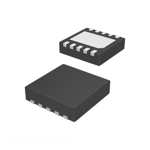ชิ้นส่วนอิเล็กทรอนิกส์แท้ MIC23164YMT-TR 10 UFDFN ชิปจัดการพลังงาน (PMIC) แบบแผ่นเปิด - Product Image 1