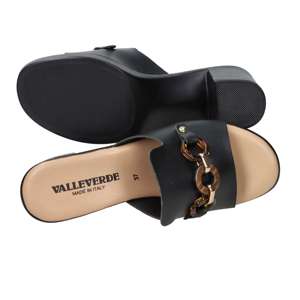 Valleverde Women's Heeled Sandals <b>Black</b> 6 Cm <b>Heel</b> Size 41 - Product Image 6