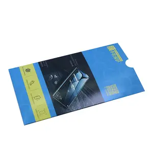 Custom3D手机玻璃包装9h硬度防刮高清钢化玻璃屏幕保护膜包装纸盒