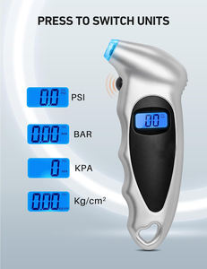 Bandenspanningsmeter Digitaal 0-150Psi (Nauwkeurig In Stappen Van 0.1), Kousvullers Met 4 Instellingen Voor Auto-Vrachtwagenfiets - Product Image 5