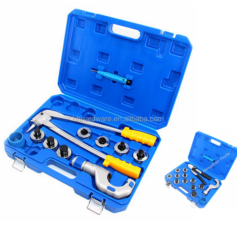 Kit Dilatateur Tuyaux Cuivre 10-28mm - Outil Plomberie Pour Climatisation + Coupe-Tube Et Étu