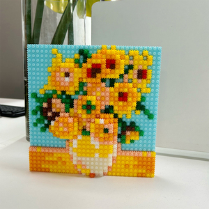 2024 New phổ biến pixel Art khối xây dựng chức năng DIY Nhự<span class=keywords><strong>a</strong></span> ABS kim cương mini trang trí nội thất tương thích với DIY Đồ chơi Quà Tặng - Product Image 1