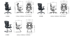 Sitzone 제조 업체 저렴한 가격 하이 백 컴퓨터 의자 조정 가능한 메쉬 회전 사무실 직원 작업 의자 Silla De Escritio - Product Image 6