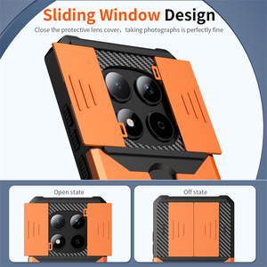 Funda Multifuncional para Teléfono de TPU+PC con Cubierta de Privacidad para Cámara, 360 °   Funda con Anillo Giratorio y Soporte para <span class=keywords><strong>Redmi</strong></span> <span class=keywords><strong>Note</strong></span> 15/<span class=keywords><strong>Note</strong></span> 15 Pro - Product Image 5