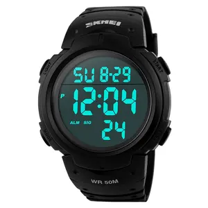 SKMEI 1068 uhr seti zegarek otomatik izle bayan kol saati silikon izle reçel tangan pria reloj para hombre