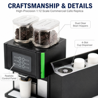Mini machine à café pour maison de poupée, accessoire unique pour maison de poupée