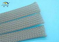 Funda Trenzada Expandible de PET, Funda Flexible para Cables, Tubo de Malla para Gestión de Cables de PC y Protección de Cables