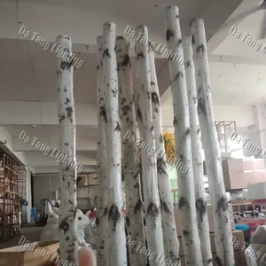 Artificial White Birch Tree <b>Lights</b> for Hotels Shopping Malls Theme Parks Resorts and <b>Holiday</b> Landscape Decoration - Product Image 4
