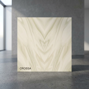 Azulejos de Porcelana Vitrificados Color Crema Marfil Brillante con Acabado Nano Pulido y Sal Soluble, 600x600mm 60x60cm - Product Image 6