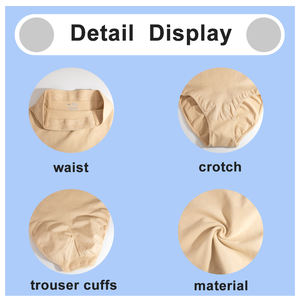 FITVOLT Custom Plus Size Ademend Medium Control Heupliftende Hoge Taille Gebreide Spandex/Nylon Control Control Onderbroek - Product Image 4