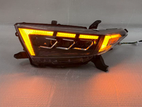 Feux de voiture Tuke Factory pour Toyota Highlander, phare 2012-2014, phare LED, lentille de projecteur DRL, accessoires automobiles