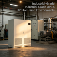 3 Faz Giriş 1 Faz Çıkış Online UPS 380V Giriş 220V Çıkış 10KVA 80KVA PF0.8 IP31 40kA Endüstriyel Kullanım İçin Aşırı Gerilim Koruması