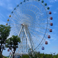 Grande Roue Panoramique Landmark pour Attractions Touristiques, Gamme Complète : 20m, 30m, 42m, 50m, 65m