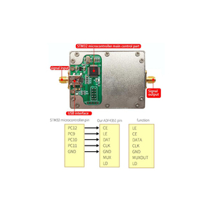 Taidacent VCO Phase-Locked Loop Signalquelle PLL <span class=keywords><strong>RF</strong></span> Lock Board Breitband USB Frequenz <span class=keywords><strong>RF</strong></span> Synthesizer <span class=keywords><strong>Signal</strong></span> <span class=keywords><strong>generator</strong></span> ADF4351 - Product Image 2