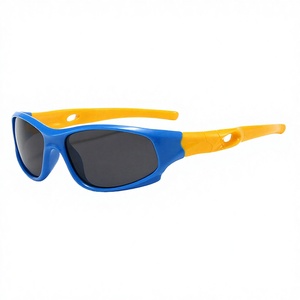 High Flexibility Silica Gel Unbreakable Polarized <b>Gradient</b> TAC Lenses UV Protection Sports <b>Sunglasses</b> for Kids Boys and Girls - Product Image 2