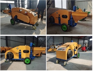 Macchina Elettrica per Intonacatura a Spruzzo per Materiali Edili Cemento Esportazione Stucco Malta con Componenti del Motore Affidabili - Product Image 3