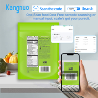 Báscula Digital Inteligente Profesional con Bluetooth para Cocina, Escanea Códigos de Barras, Mide Calorías, Báscula Eléctrica para Alimentos