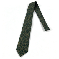 Corbata de Poliéster Jacquard con Diseño Floral Barroco Clásico, para Negocios, Bodas, Ceremonias, Fiestas, Regalo para Hombre, 1 Pieza