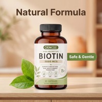 Capsules de biotine à marque privée avec collagène pour la santé des cheveux, de la peau et des ongles, complément beauté et soutien articulaire