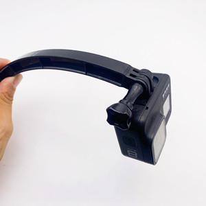 Adaptateur de fixation pour bras d'extension courbé pour <span class=keywords><strong>GoPro</strong></span> <span class=keywords><strong>Hero</strong></span> 13 12 <span class=keywords><strong>11</strong></span> 10 9 8 Insta360 DJI OSMO Action Camera, accessoire de prise de vue sur casque pour Vlog - Product Image 4