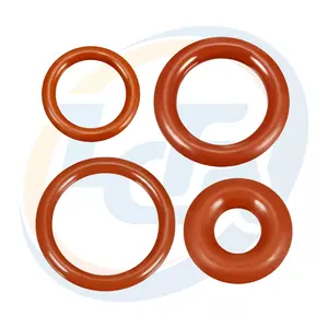 LongCheng özel sıcak satış silikon O yüzük CE onaylı gıda sınıfı renkli şeffaf kauçuk silikon o-ring
