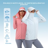 Veste à capuche unisexe grande taille, nouvelle collection 2026, protection solaire UPF50, légère, résistante aux plis