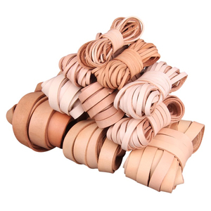 LST271 Изготовление ювелирных изделий 8 мм/6 мм натуральный Органайзер Регулируемый DIY круглый кожаный шнур ожерелье оптом натуральная кожа шнурки - Product Image 5