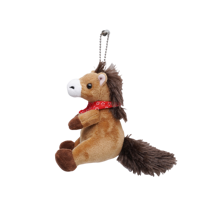 Usine de chevaux Jouet en peluche personnalisé de bonne qualité Cheval en peluche Animal en peluche un pendentif populaire Cadeau ou souvenir pour enfants