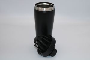 健身蛋白单壁不锈钢摇床水瓶750毫升运动派对 - Product Image 6