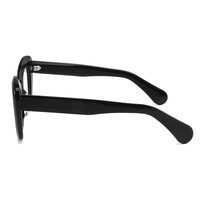 Lunette yeux de chat en acétate épais pour femmes, paire tendance, montures optiques de qualité supérieure, nouveauté 2019