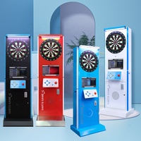 Machine de jeu de fléchettes électroniques à pièces d'arcade de sport d'intérieur Machine de vol de fléchettes de divertissement pour Bar Club