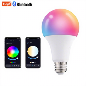 หลอดไฟอัจฉริยะ Fxpot คุณภาพสูง ราคาโรงงาน ปรับสีได้ RGB ขั้ว E26/E27/B22 สำหรับไฟ AC110V 9W รองรับ <span class=keywords><strong>Alexa</strong></span> ได้รับการรับรองมาตรฐาน CE - Product Image 5